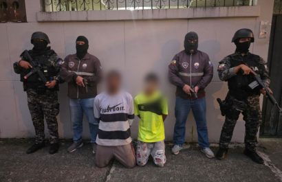 Operativo en Santo Domingo deja dos detenidos y decomiso de marihuana y cocaína