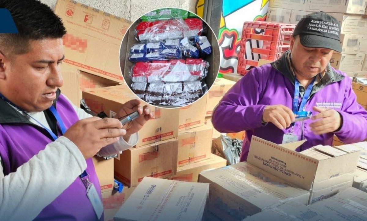 Operativo interinstitucional decomisa más de 12.000 galletas sin registro sanitario en Tulcán