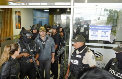 Operativo realizado la mañana de este 7 de julio en Durán.