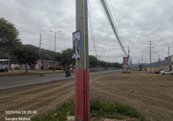 Organizaciones políticas en Portoviejo aún no retiran publicidad de segunda vuelta electoral