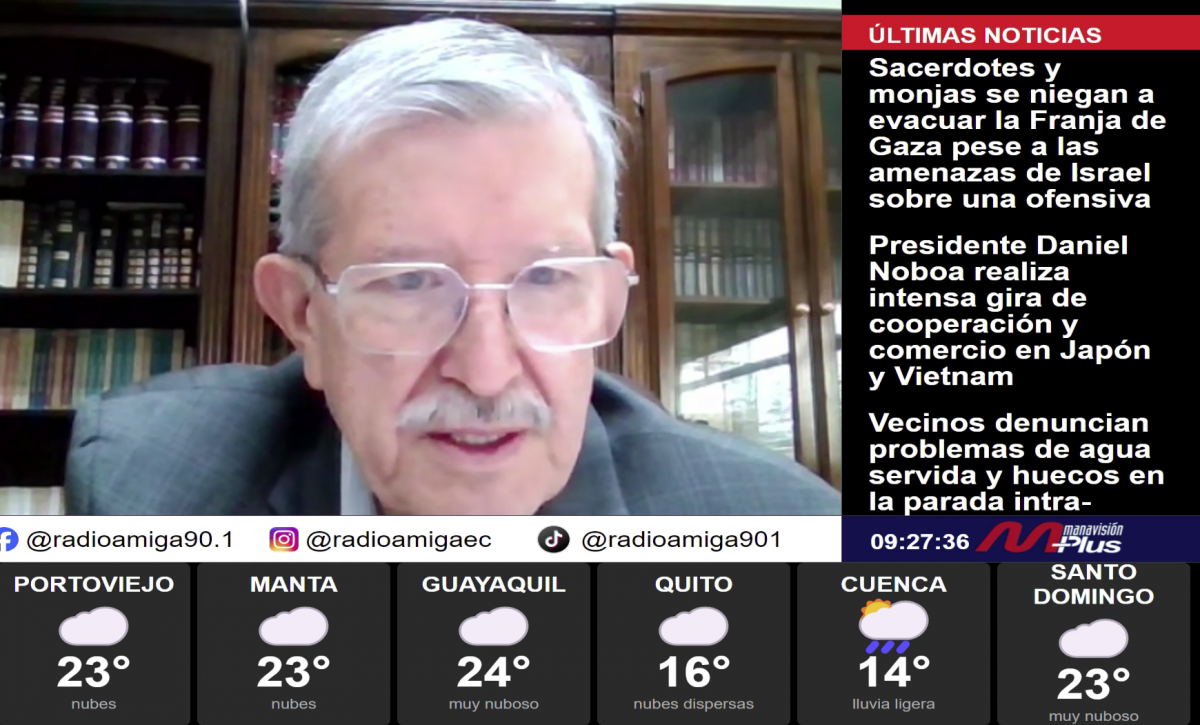 Óscar Ayerve, consejero suplente del CPCCS denuncia la reincorporación ilegal de David Rosero a la institución