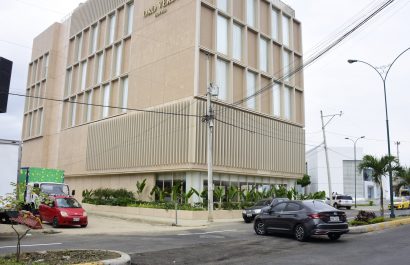 Los vehículos tendrán accedo directo al hotel, con la apertura del parterre.