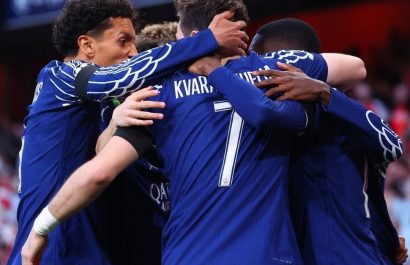 PSG con Willian Pacho vence 0-1 a Arsenal en la semifinal de ida de la Champions League
