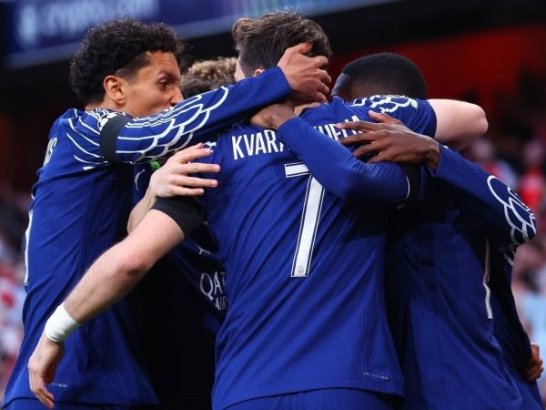 PSG con Willian Pacho vence 0-1 a Arsenal en la semifinal de ida de la Champions League