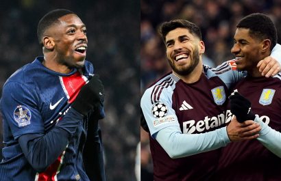 PSG de Willian Pacho recibe al Aston Villa en la ida de los cuartos de final de Champions League