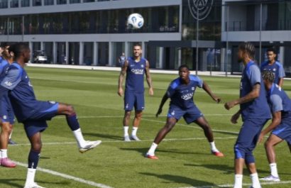 El París Saint-Germain y el Tottenham Hotspur disputan en Udine, Italia, la final de la Supercopa de la UEFA. FOTO: PSG