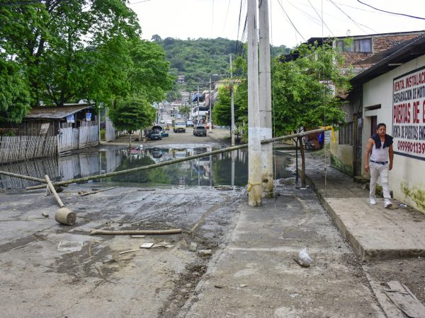 aguas servidas alcantarillado portoviejo calle miguel h alcivar