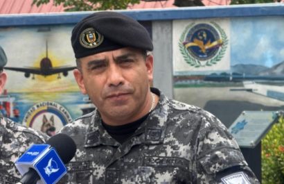 Pablo Dávila Comandante de la Policía de Ecuador. FOTO: Policía Nacional