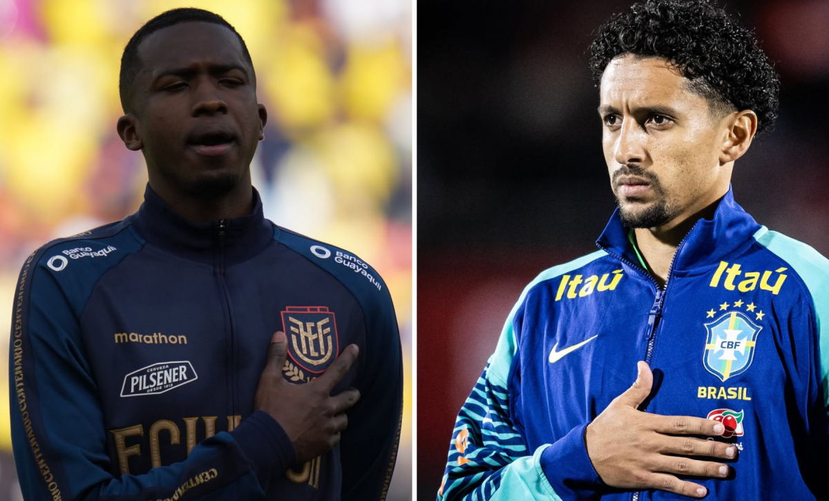 Pacho y Marquinhos, compañeros en PSG, se enfrentan en Ecuador vs. Brasil
