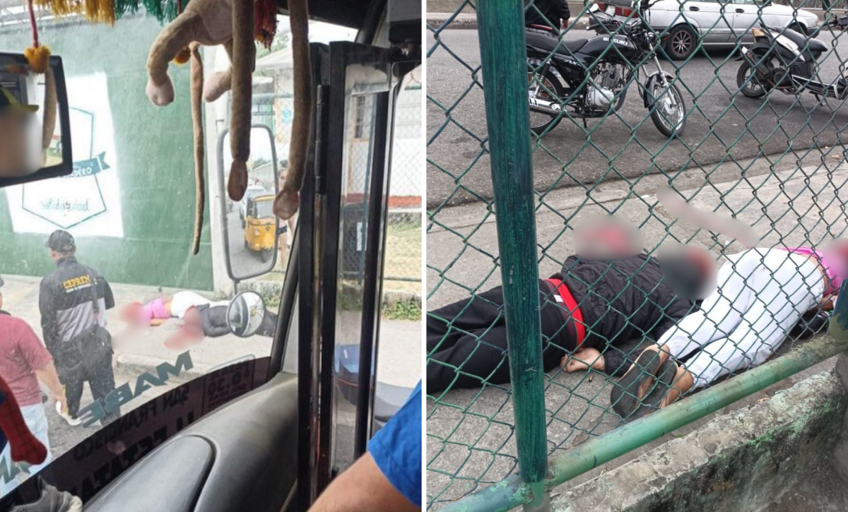 Pareja es asesinada por sicarios tras dejar a sus hijos en la escuela (2)