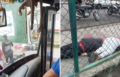 Pareja es asesinada por sicarios tras dejar a sus hijos en la escuela (2)