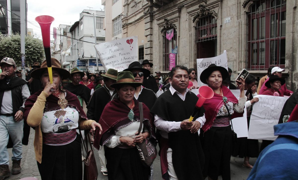 Paro nacional Fiscalía de Ecuador aplica penas de prisión por hasta 26 años.