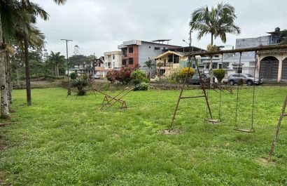 Parque infantil en mal estado preocupa a vecinos del Círculo en Santo Domingo