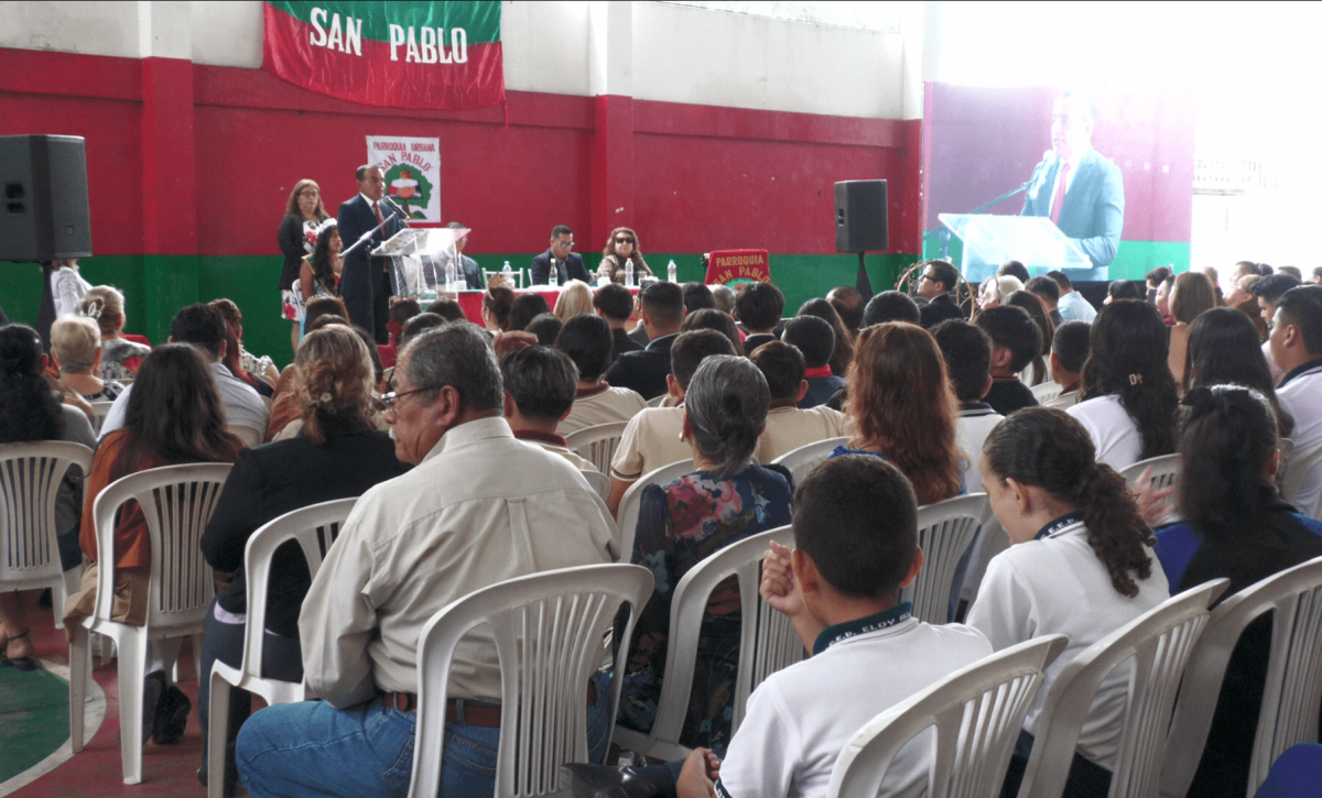 Parroquia San Pablo celebró su aniversario con sesión solemne y promesas de desarrollo