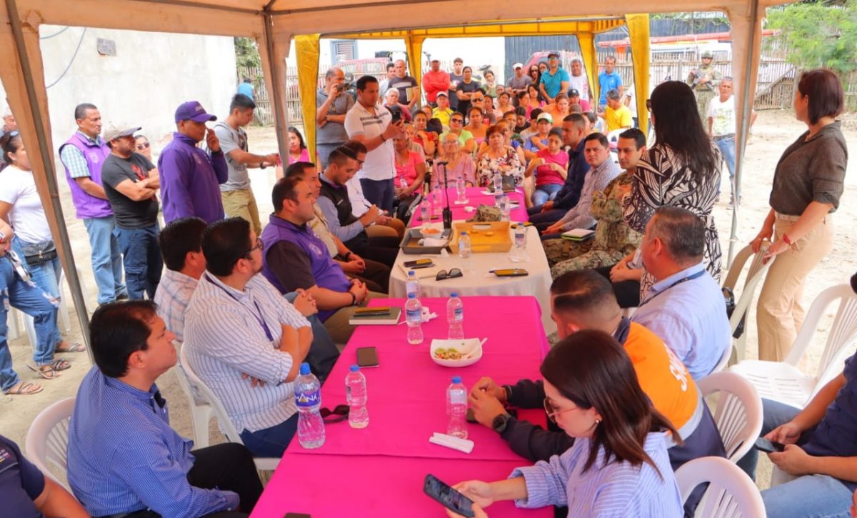 Líderes comunitarios y autoridades provinciales, se activaron en mesas técnicas de trabajo.