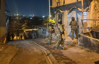 Pascuales militarizado desde la madrugada de este miércoles 11 de junio; se realizaron varios allanamientos
