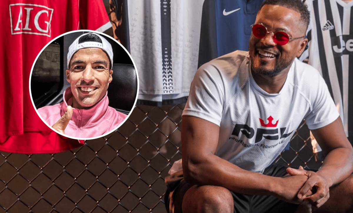 Patrice Evra confirma su ingreso al MMA y quiere pelear con Luis Suárez