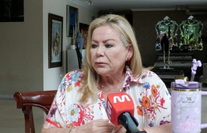 Patricia Briones de Poggi, presidenta del Frente Cívico de Manabí
