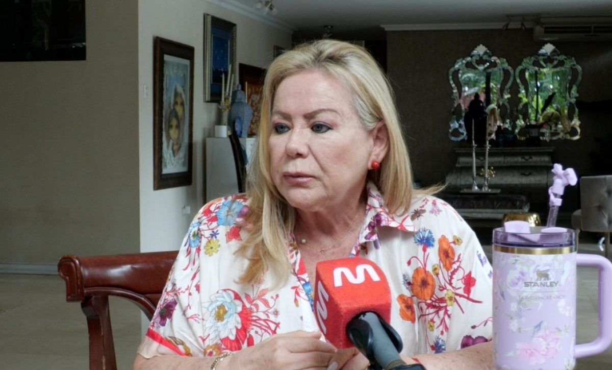 Patricia Briones de Poggi, presidenta del Frente Cívico de Manabí