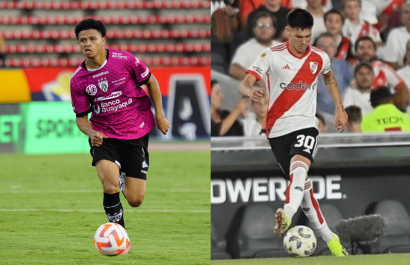 Patrick Mercado y Franco Mastantuono serían titulares en el choque de este este miércoles.