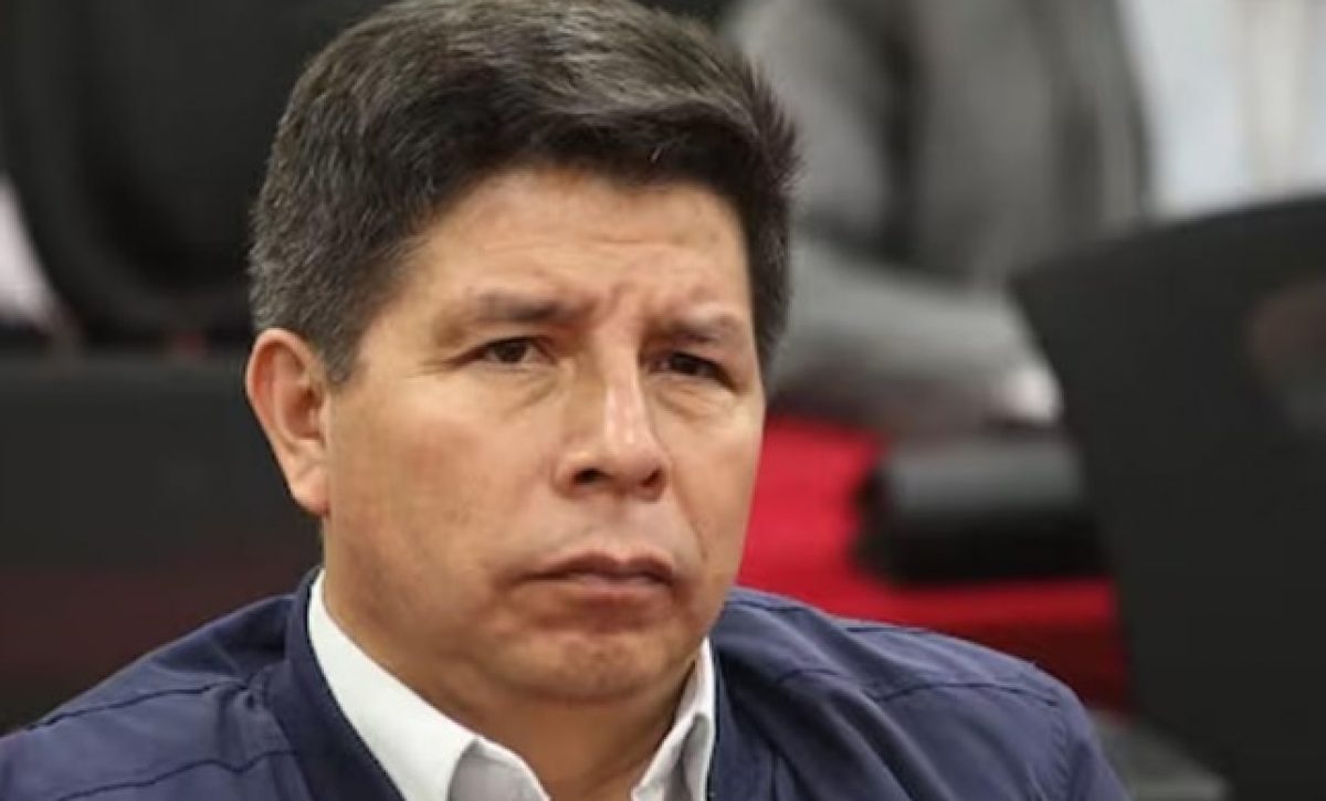 Pedro Castillo expresidente de Perú
