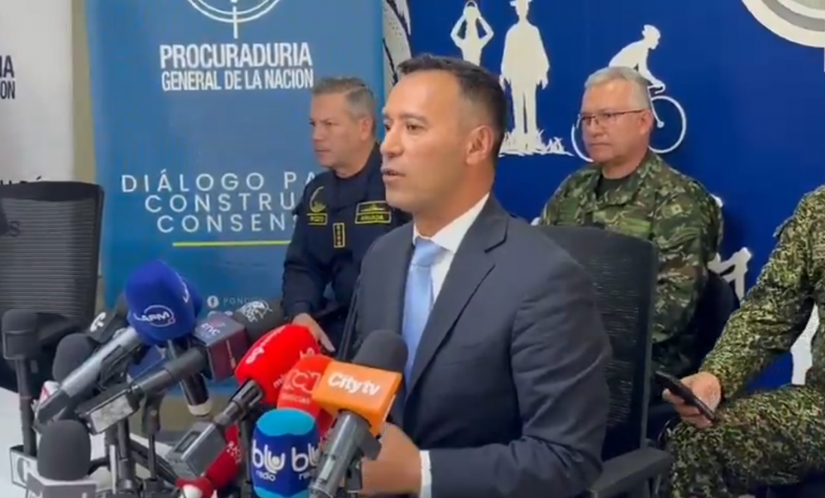 Pedro Sánchez, ministro de Defensa de Colombia
