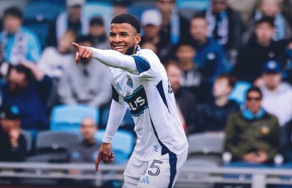 Pedro Vite, jugador del Vancouver Whitecaps.