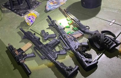 Personal de la Armada del Ecuador, en el marco del Bloque de Seguridad, intervino una camaronera en el Estero Bravito, cantón Santa Rosa