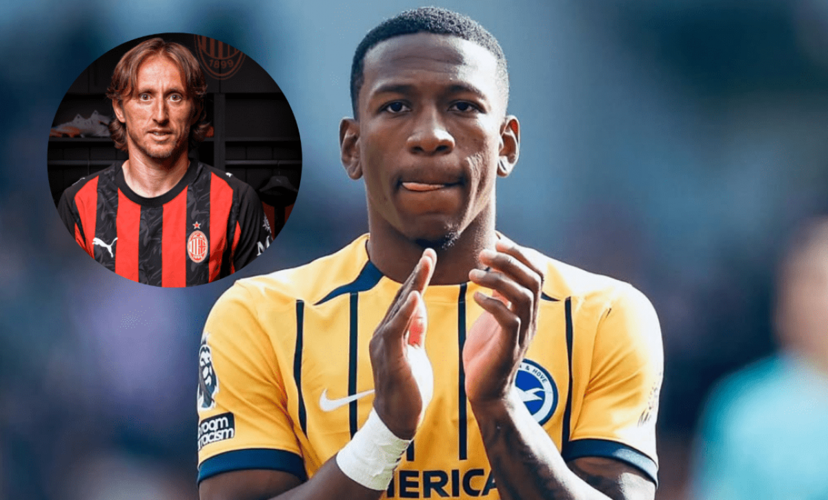 Pervis Estupiñán en el AC Milan será compañero de Luka Modric