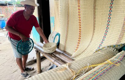 Los artesanos habitan en varios recintos de la parroquia Campozano y aspiran comercializar los artículos.