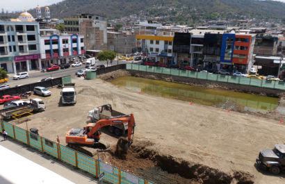 Plaza Memorial San Gregorio registra 8% de progreso nueve años tras terremoto de 2016