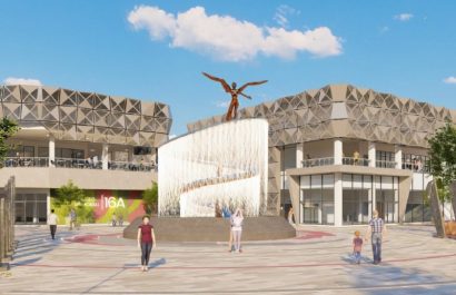Este es el diseño que tendrá la plaza memorial San Gregorio.