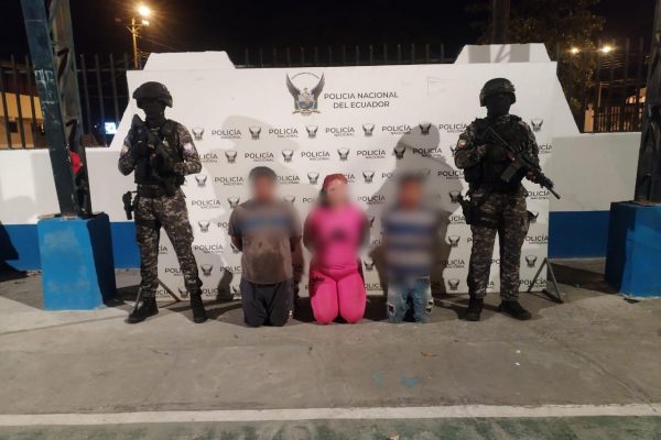Policía Nacional frustra secuestro y aprehende a tres sospechosos en Esmeraldas
