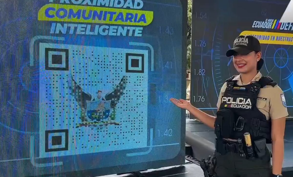 Policía Nacional implementa un código QR para denunciar delitos en tiempo real: así funcionará en Ecuador
