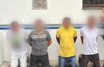 Policía captura a cuatro implicados por presunto intento de secuestro en Esmeraldas