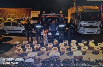 Policía de Ecuador decomisa explosivos en Carchi destinados a atentados en Colombia