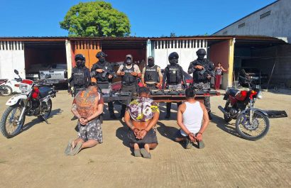 Policía decomisa 18 armas tras allanamiento en El Negrital, Portoviejo