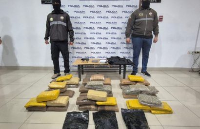Policía desmantela centro de acopio de drogas en el norte de Guayaquil