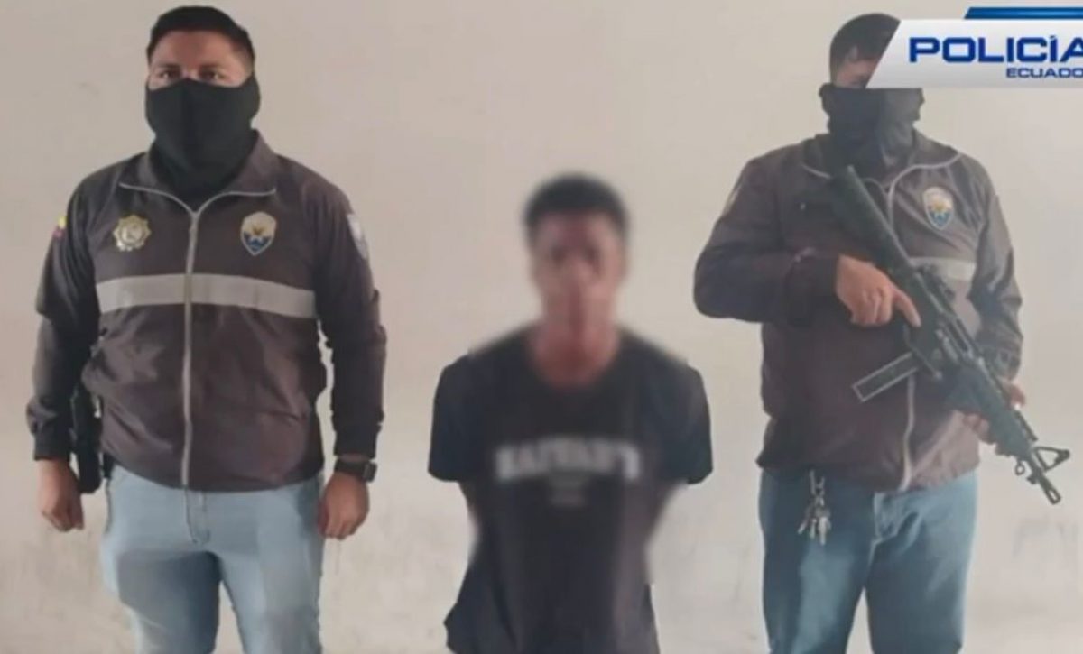 Policía detiene a presunto implicado en robo a domicilio en Esmeraldas