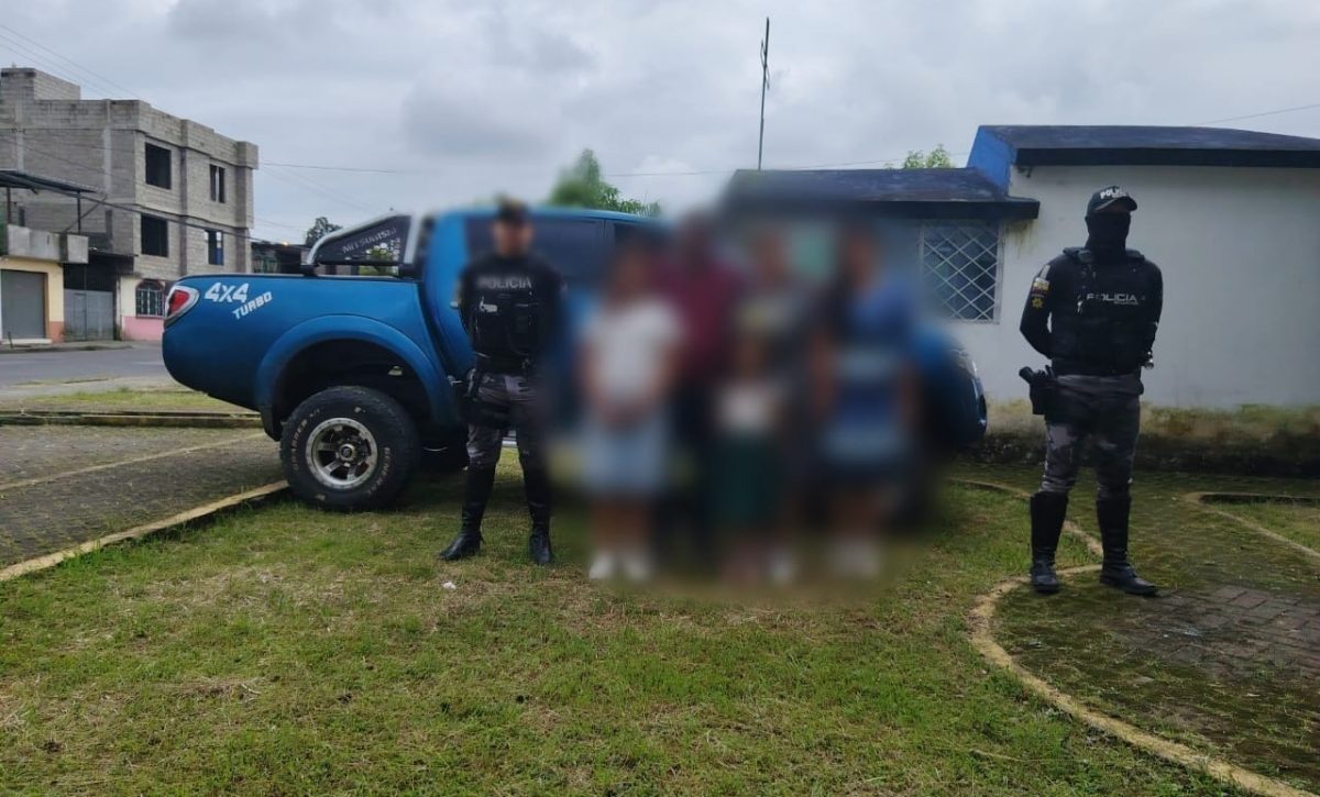 Policía recupera vehículo robado tras secuestro de una familia en Santo Domingo de los Tsáchilas