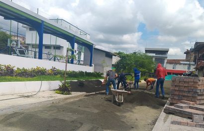 Polideportivo del sector LEA de Portoviejo será entregado en tres semanas