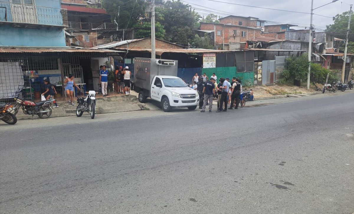 Portoviejo Hombre fue asesinado por sicarios mientras se dirigía a una tienda