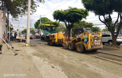 Portoviejo La avenida Del Ejército recupera su asfalto así van los trabajos tras el socavón