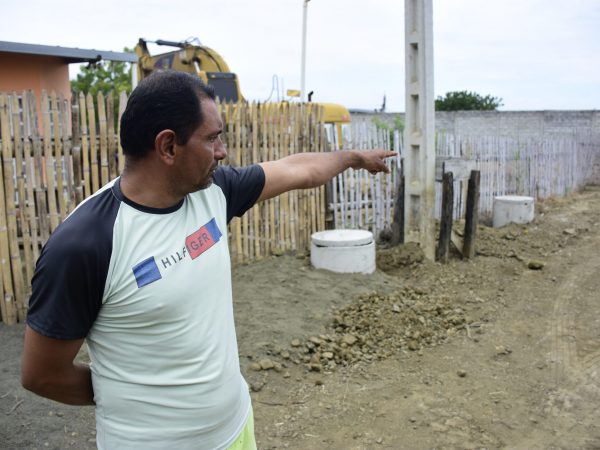 Portoviejo Tuberías de alcantarillado en Panorama se ajustarán tras construcción