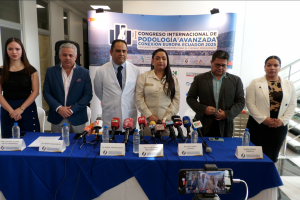 Portoviejo acoge congreso internacional de podología con expertos de Europa y Latinoamérica