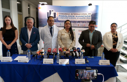 Portoviejo acoge congreso internacional de podología con expertos de Europa y Latinoamérica