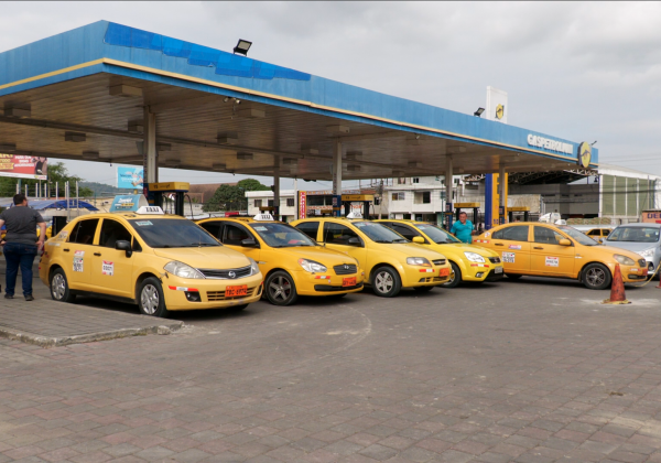 Portoviejo avanza con nueva gasolinera de GPL para taxis