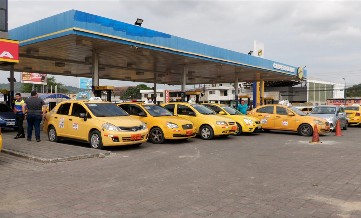 Portoviejo avanza con nueva gasolinera de GPL para taxis