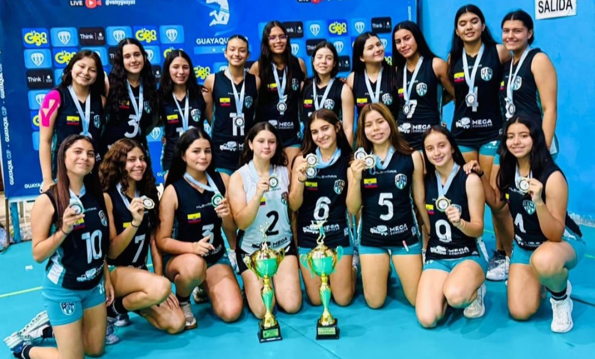 Portoviejo brilla en torneo interclubes de voleibol 2025