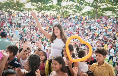 Portoviejo celebra el Día del Niño con evento masivo organizado por Valentina Centeno